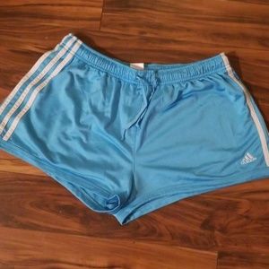 Adidas large women athletic shorts